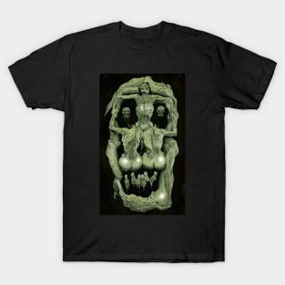 Zombie Art : Dali Death Head T-Shirt